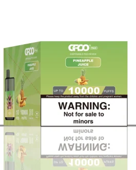 GROO MAX–PINEAPPLE JUICE–10 PACK BULK