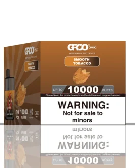 GROO MAX–SMOOTH TOBACCO–10 PACK BULK