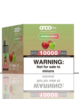 GROO MAX–DOUBLE APPLE–10 PACK BULK