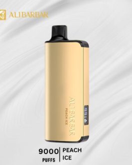 ALIBARBAR INGOT 9000 Puffs Peach Ice