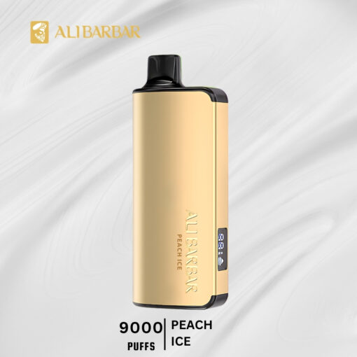 ALIBARBAR INGOT 9000 Puffs Peach Ice