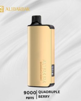 ALIBARBAR INGOT 9000 Puffs Quadruple Berry
