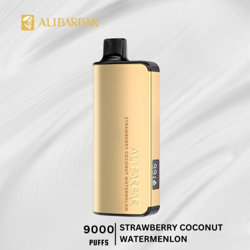 ALIBARBAR INGOT 9000 Puffs Strawberry Coconut Watermelon