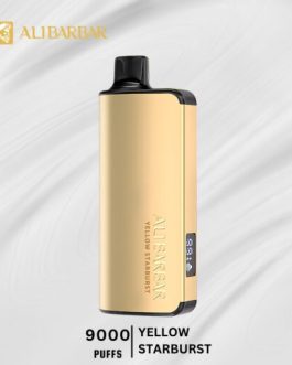 ALIBARBAR INGOT 9000 Puffs Yellow Starburst