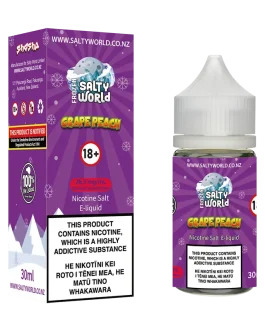 Grape Peach Nicotine Salt E-liquid