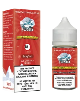 Mint Strawberry Sub-Ohm Nicotine Salt E-liquid
