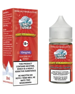 Mint Strawberry Sub-Ohm Nicotine Salt E-liquid