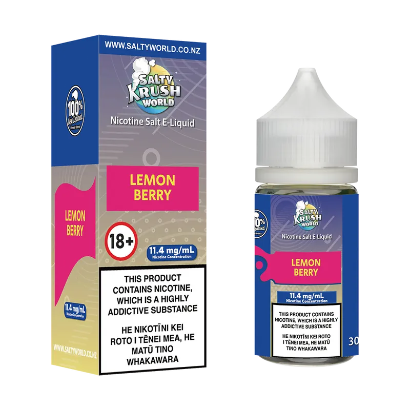 Lemon Berry Nicotine Salt E-liquid - Image 2