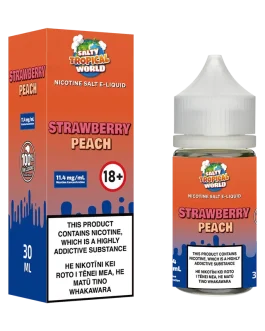 Strawberry Peach Nicotine Salt E-liquid