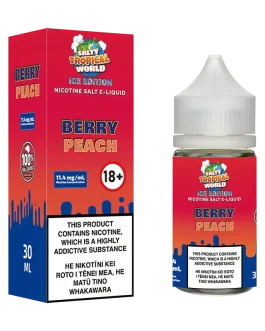 [Ice Edition] Berry Peach Nicotine Salt E-Liquid