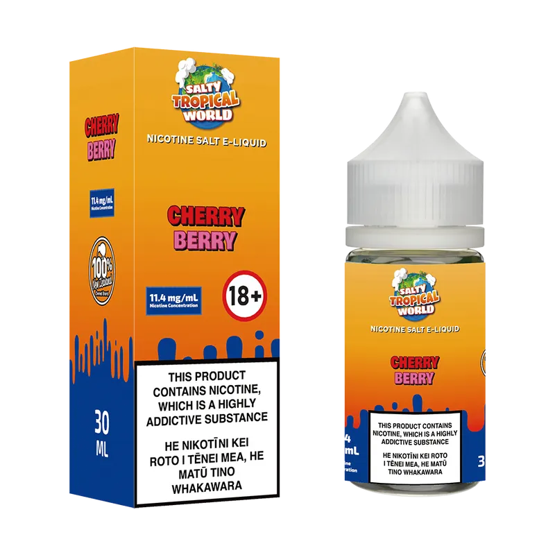 Cherry Berry Nicotine Salt E-liquid - Image 2