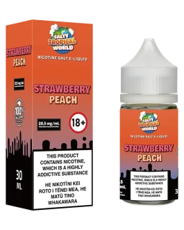 Strawberry Peach Nicotine Salt E-liquid
