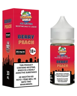 [Ice Edition] Berry Peach Nicotine Salt E-Liquid