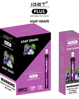 IGET Plus 1200 Puffs Disposable 10 x IGET Plus