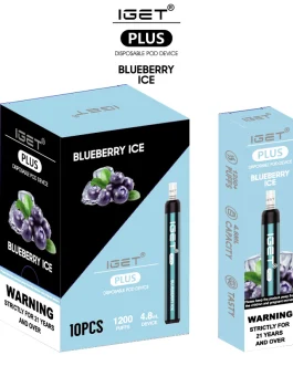 IGET Plus 1200 Puffs Disposable 10 x IGET Plus