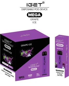 IGET Mega 3500 Puffs Disposable 10 x IGET Mega