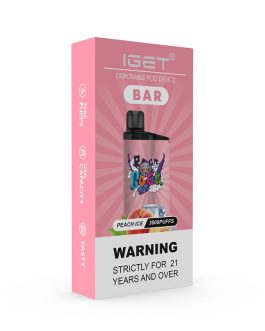 Peach Ice IGET Bar
